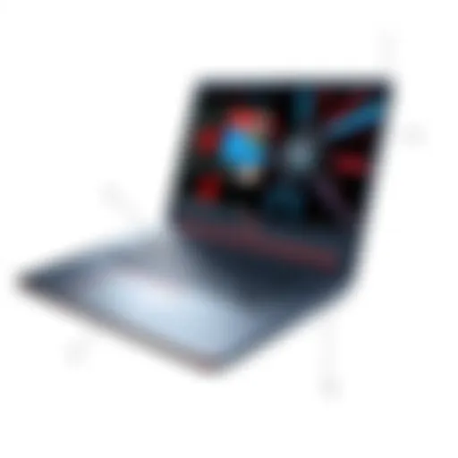 Acer Nitro series gaming laptop showcasing its sleek design