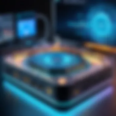 Next-Gen Network Security Visualization Advanced Network Security Concept
