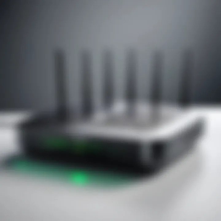 Home router with advanced security features