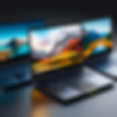 Diverse usage scenarios for laptops