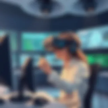 Immersive gaming experience with virtual reality