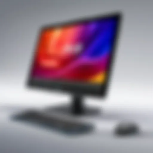 ASUS portable monitor showcasing its sleek design and portability