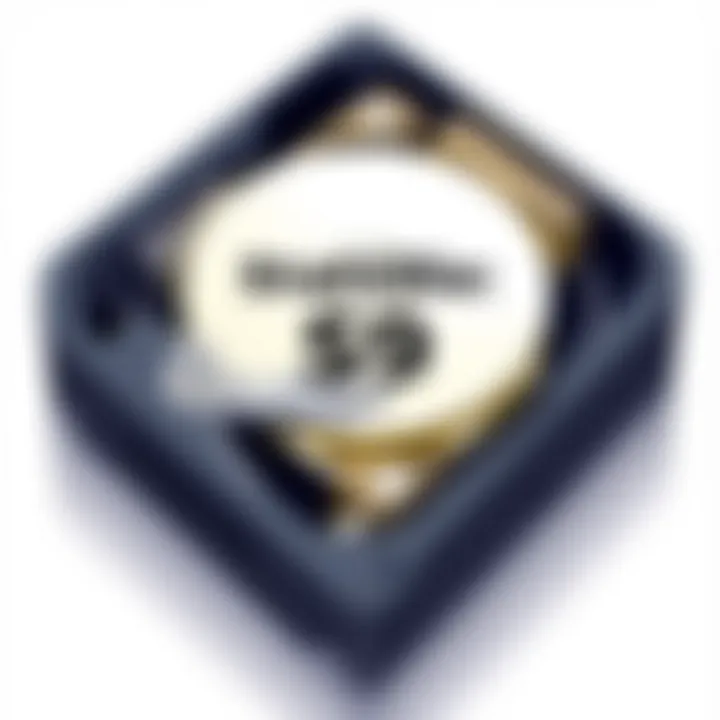 External Hard Drive Capacity External hard drive revealing its storage capabilities.