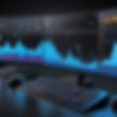 Graphical representation of sound quality metrics and performance benchmarks.