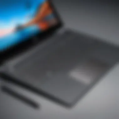 Sleek Design of Microsoft Surface Pro Sleek design of Microsoft Surface Pro showcasing its portability