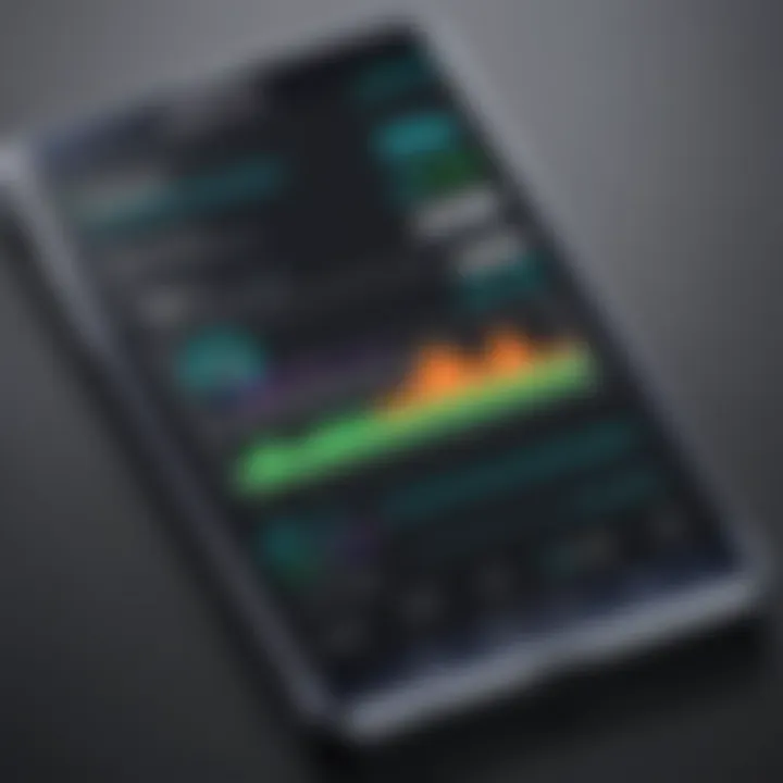 Battery Performance Monitoring Illustration