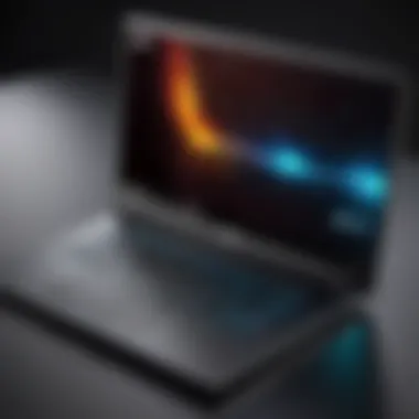 High-performance gaming laptop showcasing advanced specifications