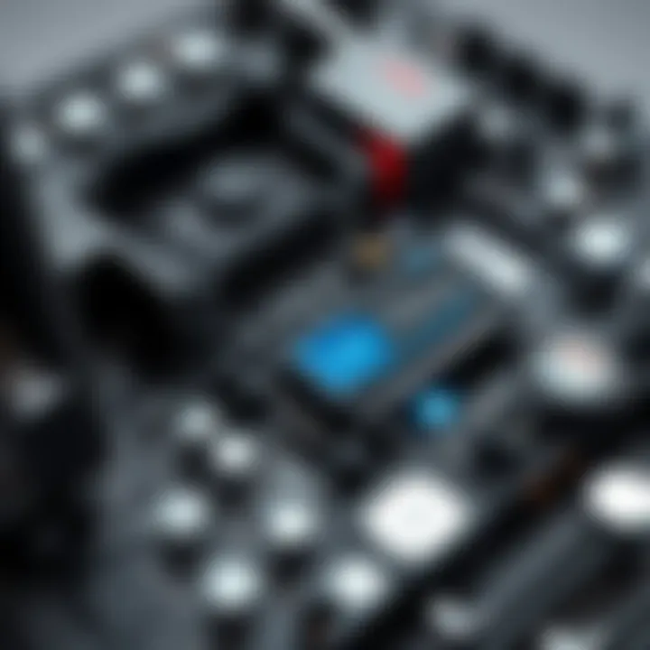 Effective Cooling Solutions for Server Motherboards Close-up view of server motherboard with cooling solutions