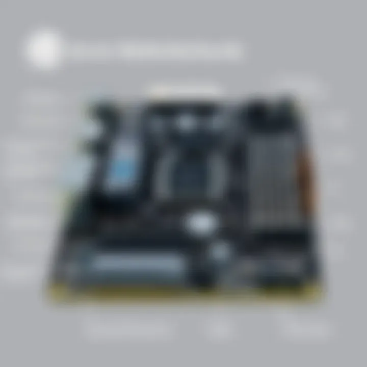 Advanced Server Motherboard Features High-performance server motherboard showcasing advanced specifications