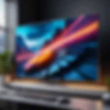 Immersive Display: Enthralling Visual Experience Immersive Viewing Experience with Large Screen