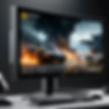 Different types of gaming monitor displays