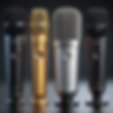Comparison of Microphone Types for YouTube Comparison chart of different microphone types for content creation