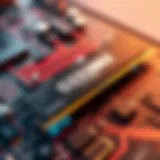 High-performance RAM module showcasing advanced technology