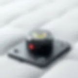 Close-up of Ender 7 auto bed leveling sensor