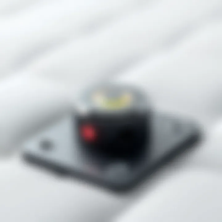 Ender 7 Auto Bed Leveling Sensor Mechanism Close-up of Ender 7 auto bed leveling sensor