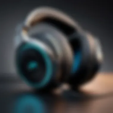 Comfort Features of Wireless Headset Highlighting the comfort and ergonomics of a wireless headset