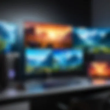 Creating an Immersive Gaming Environment Gaming PC setup in an immersive environment