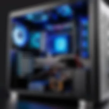 Exploring Gaming PC Components Interior components of a gaming PC