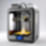 Showcasing the latest Creality 3D printer model with detailed features