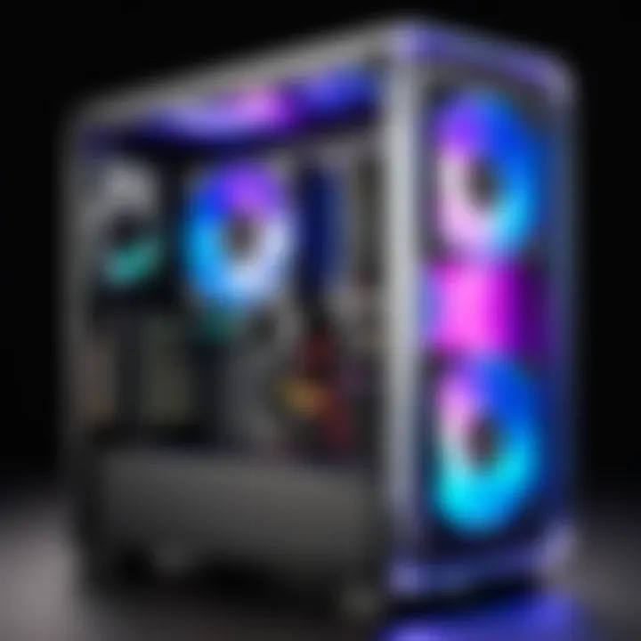 Corsair full-size case RGB lighting system