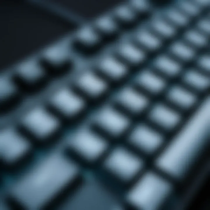 Corsair K95 Platinum featuring dedicated macro keys
