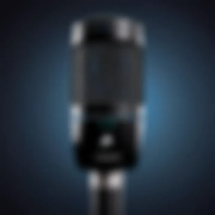 Sleek Design of Corsair Microphone