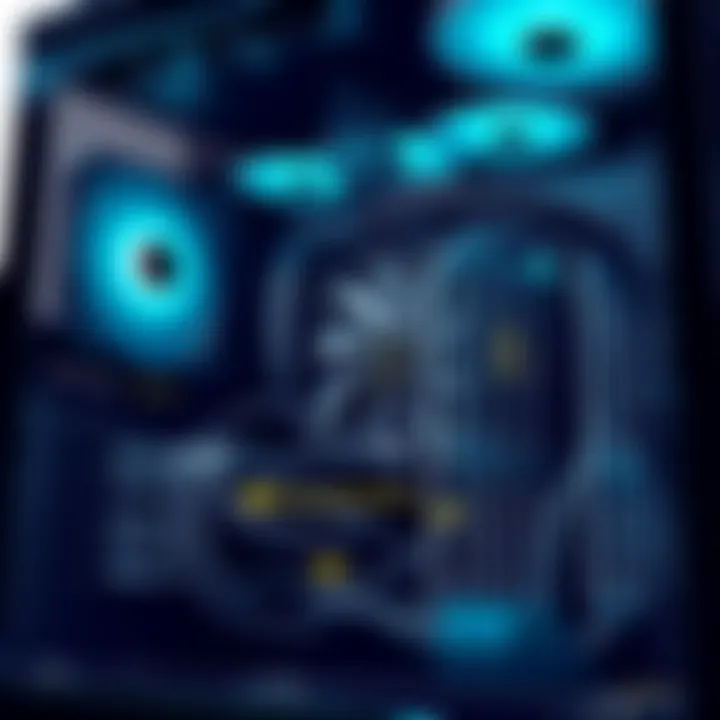 Corsair RMX 1000W Installation in Computer Case Corsair RMX 1000W power supply installed in a high-performance computer case