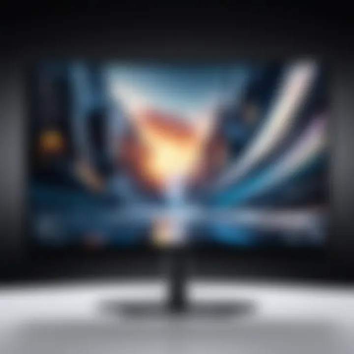 32 Curved Monitor with Speakers - Crystal-Clear Audio