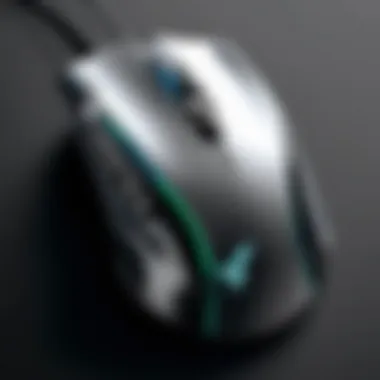 Basilisk x Hyperspeed Gaming Mouse Front View