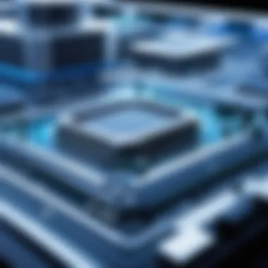 Cutting-Edge Semiconductor Production Facility Cutting-Edge Semiconductor Production Facility