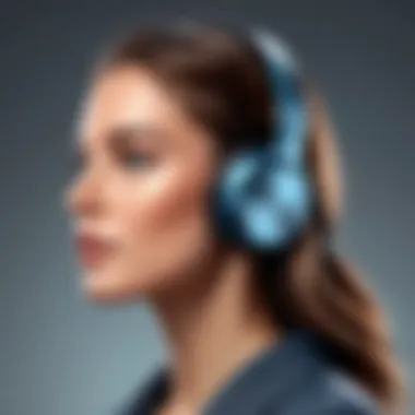 Wireless headphones with long-lasting battery life and innovative features