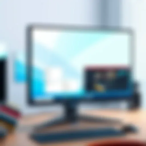 Dell UltraSharp 32-Inch Monitor showcasing its pristine display