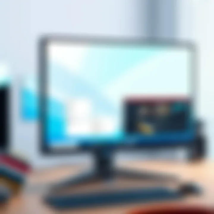 Dell UltraSharp 32-Inch Monitor showcasing its pristine display