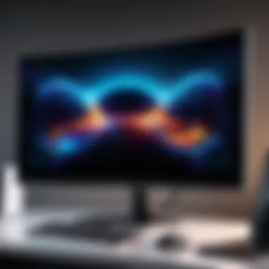 32 Curved Monitor with Speakers - Design Elegance