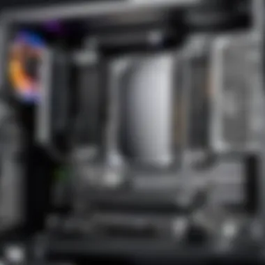 Detailed Internal Components of a Gaming PC Detailed internal components of a gaming PC