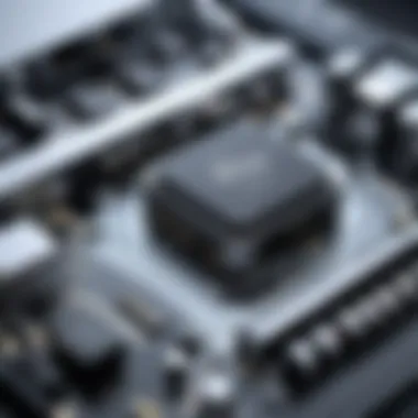 Close-up view of the Digital Storm All-in-One's powerful hardware components