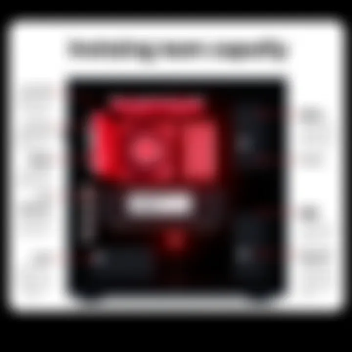 Installing Additional RAM Diagram illustrating the process of installing additional RAM in a computer.