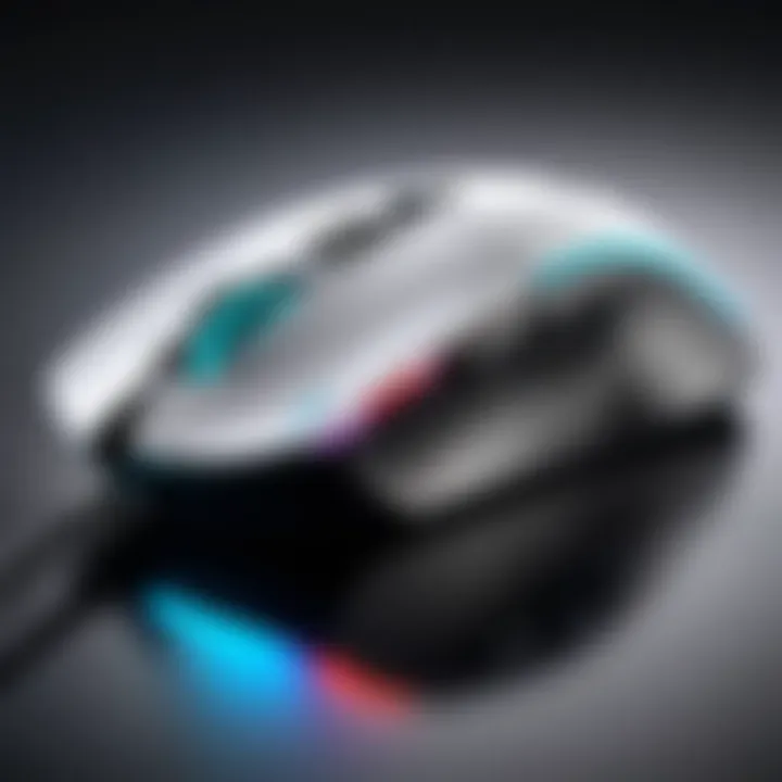 An ergonomic gaming mouse with advanced features designed for gamers.