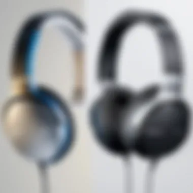 A visual comparison of different models of Sony headphones suitable for gaming.