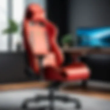 Luxurious Secretlab chair design showcasing premium materials