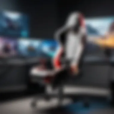 User experience of sitting on a Secretlab chair during gaming