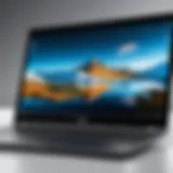 A high-performance Windows laptop showcasing sleek design and robust features