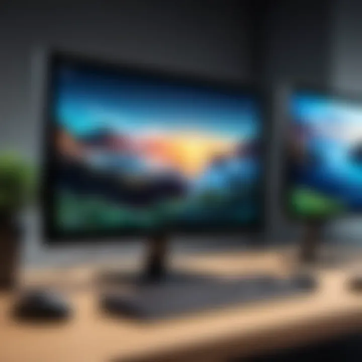 Evolution of PC monitor features