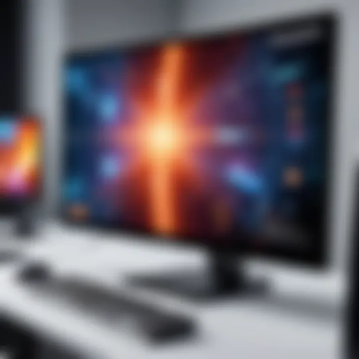 Comparison of resolution impacts on productivity with a 42-inch monitor