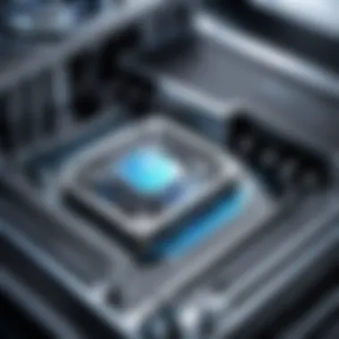 Detailed view of materials used in high-quality cooling cases