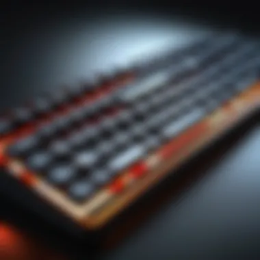 Wireless Keyboard with Customizable Backlighting