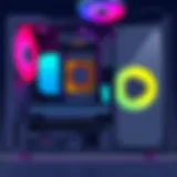 A close-up of a budget gaming PC showcasing its internal components