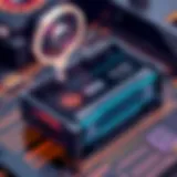 High-performance SSD enclosure showcasing advanced technology