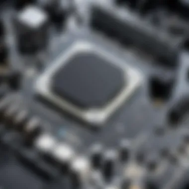 A detailed close-up of essential hardware components for gaming