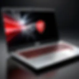 Sophisticated MSI laptop design